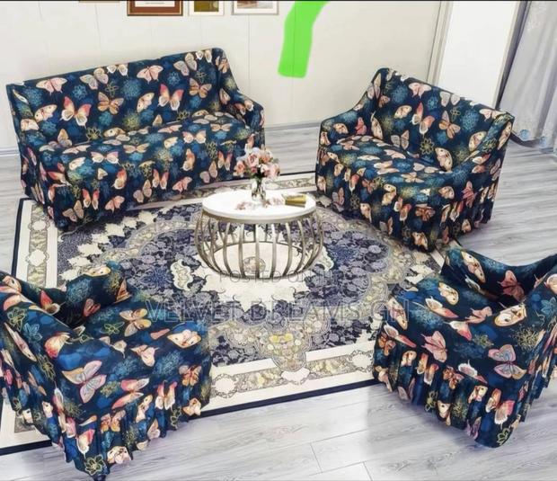 Premium Stretch Sofa Covers Set Elegant Protective photo 5