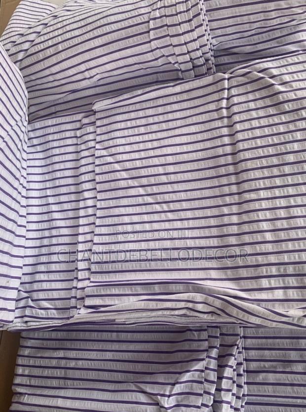Luxury 300tc Pure Cotton 7-piece Seersucker King Size Duvet Set photo 5
