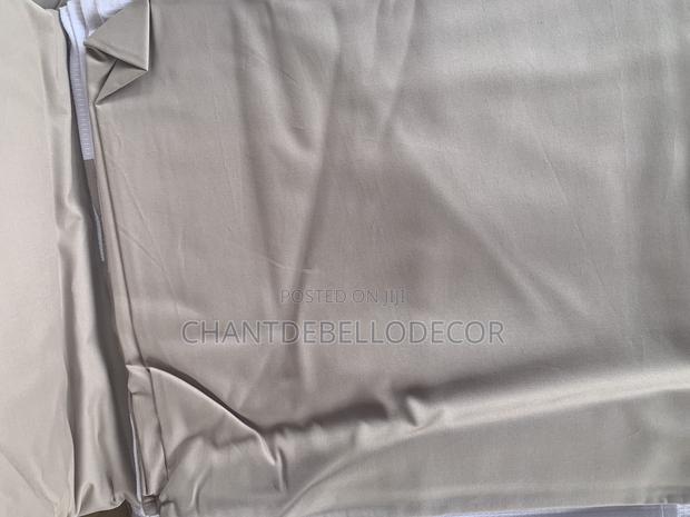 7-piece 300tc Pure Cotton Solid & Waffle Design King Size Duvet Set photo 8