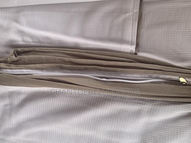 7-piece 300tc Pure Cotton Solid & Waffle Design King Size Duvet Set photo 7