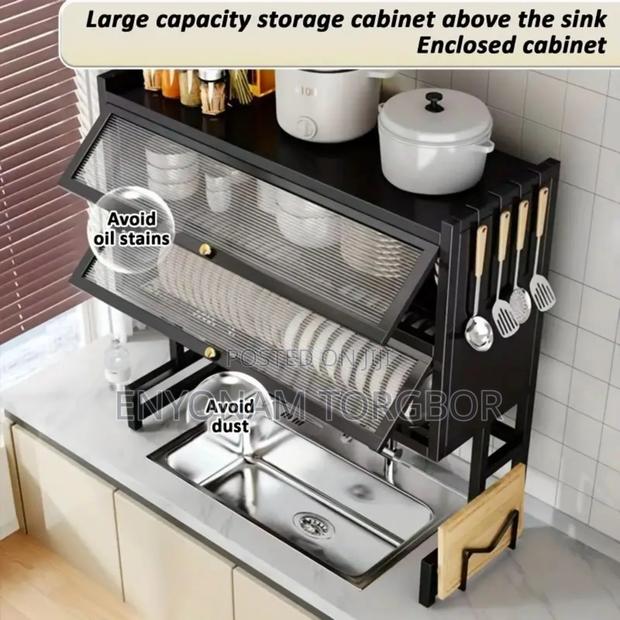 Over the Sink Double Dish Rack