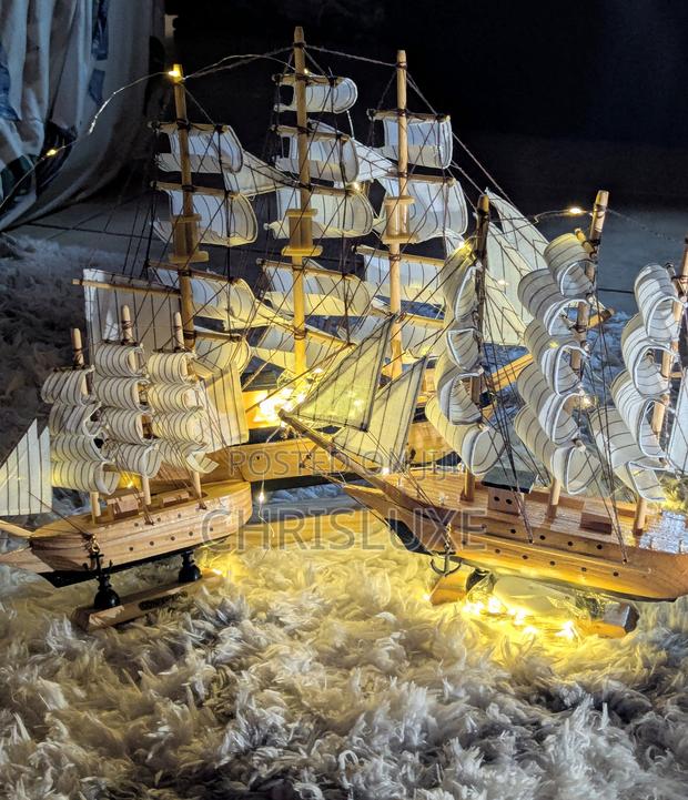 Handcrafted Wooden Ship