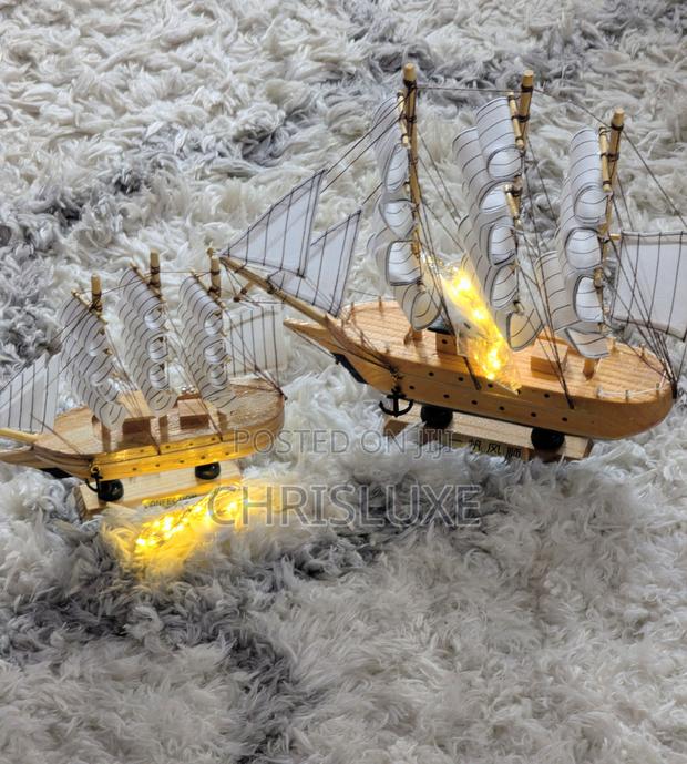 Handcrafted Wooden Ship photo 4