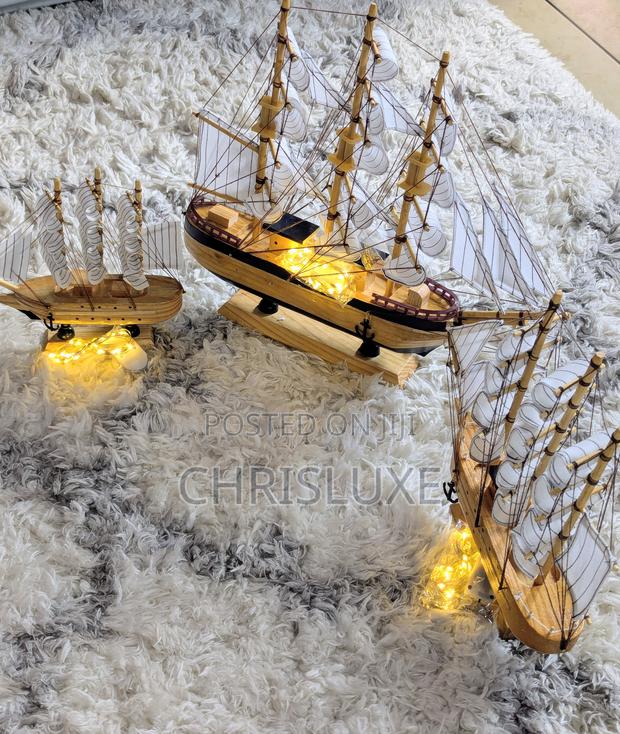 Handcrafted Wooden Ship photo 5