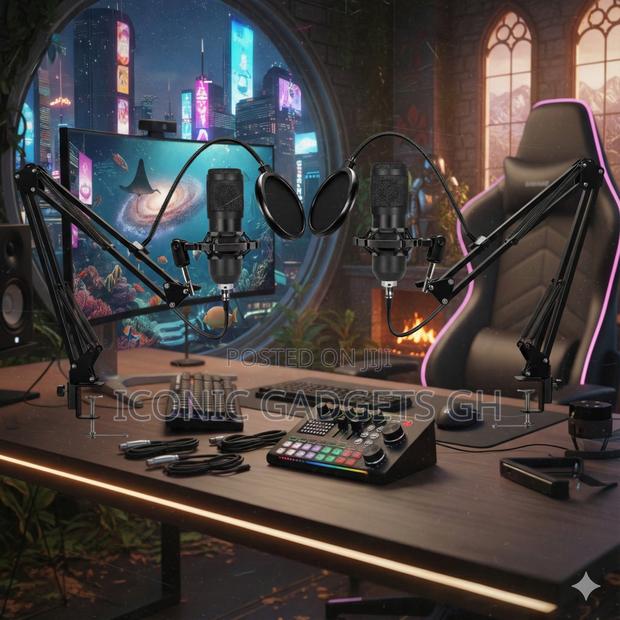 Complete F998 Livesteam/Podcasting Studio Soundcardkit