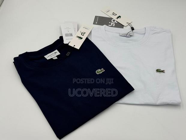 Solid Lacoste Thick T-shirts · Photo 4