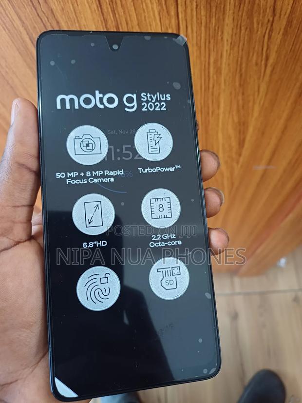 New Motorola Moto G Stylus 5G (2022) 128 GB Blue
