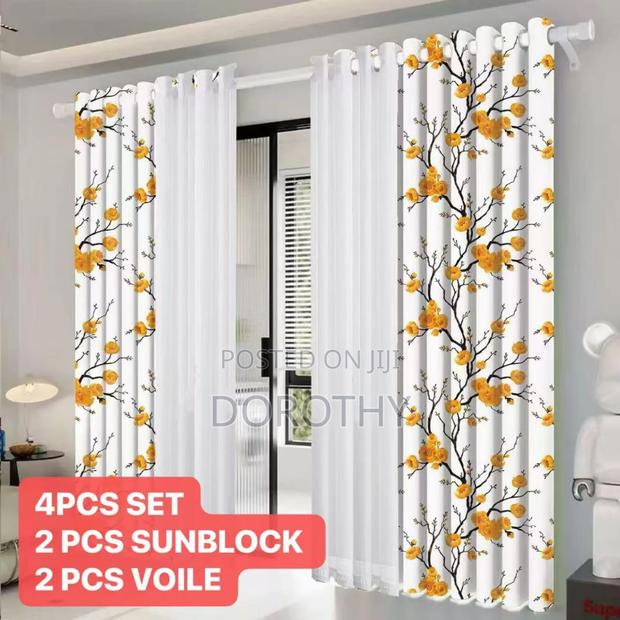 Luxury 4 in 1 Sunblock Curtains