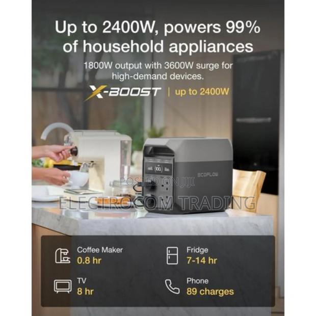 Ecoflow Delta 3, 1800w, 1024whr Power Station photo 6