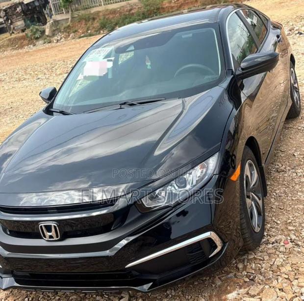 Honda Civic LX Sedan 2019 Black