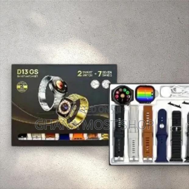 D13-Gs Smart Watch With 2 Smartwatches and 7 Straps(685354)