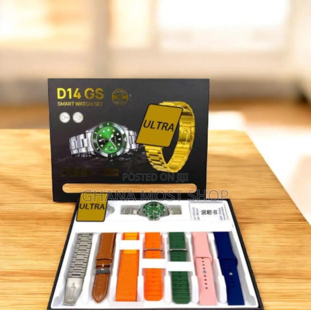 D13-Gs Smart Watch With 2 Smartwatches and 7 Straps(795365)