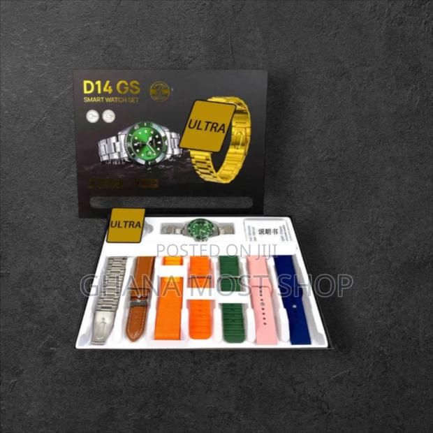 D13-Gs Smart Watch With 2 Smartwatches and 7 Straps(988757)