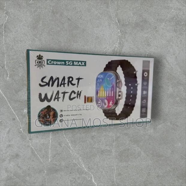 Crown 5g Max Smart Watch Sim Card Slot Ultra Long Life(363869)