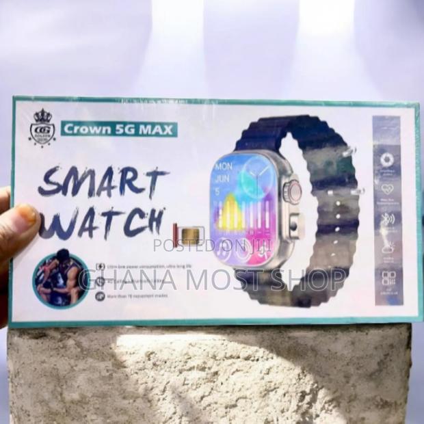 Crown 5g Max Smart Watch Sim Card Slot Ultra Long Life(363869) photo 2