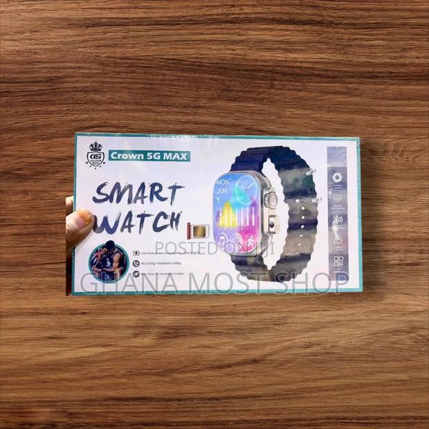 Crown 5g Max Smart Watch Sim Card Slot Ultra Long Life(363368)