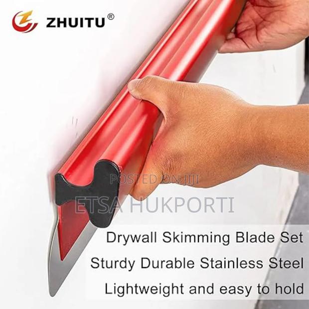 Professional Drywall Skimming Blade Set ( 40/60/80cm in a Box) photo 12