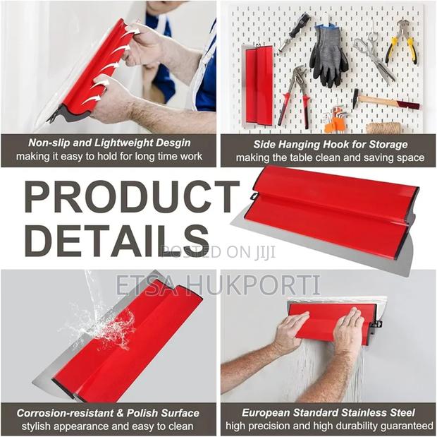 Professional Drywall Skimming Blade Set ( 40/60/80cm in a Box) photo 15