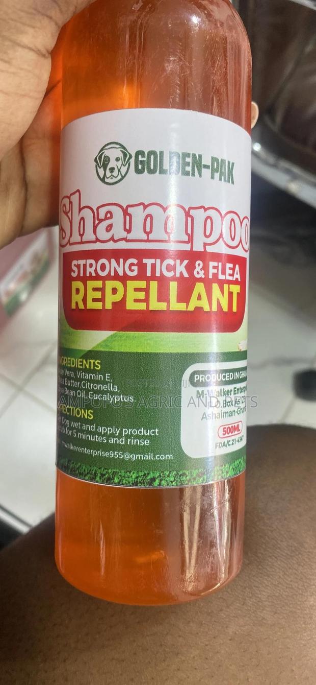 Shampoo Flea And Ticks Repellent