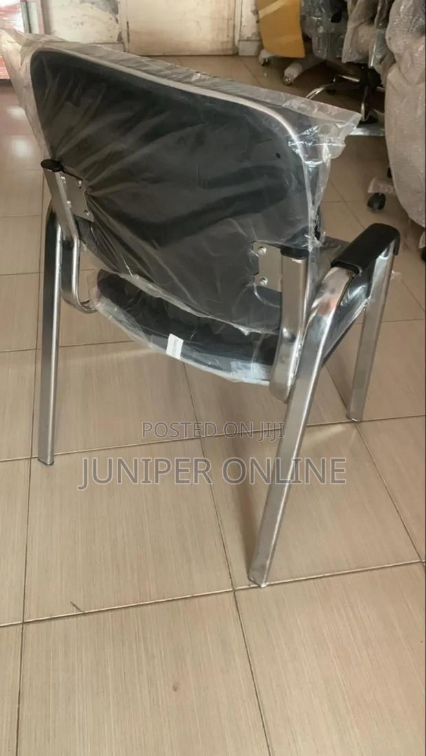 Visitor's Chair Silver Strong Legs Fute photo 2