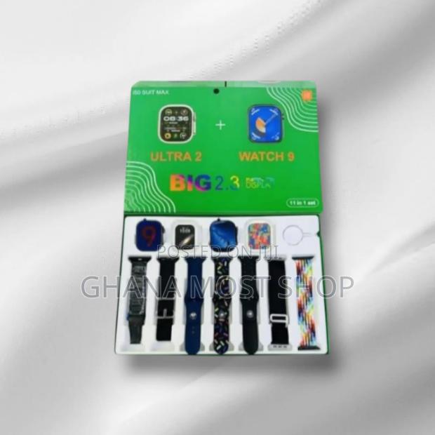 I50 Suit Max (2 Smart Watches + 7 Straps + 2 Chargers) (747478)