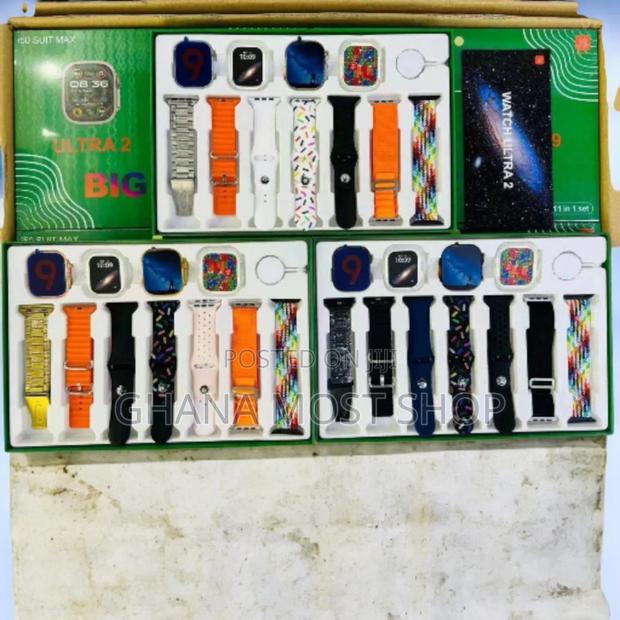 I50 Suit Max (2 Smart Watches + 7 Straps + 2 Chargers) (747478) photo 2