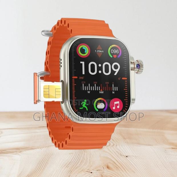 iPhone Sim Slot Smartwatch (Apple Logo) Premium(978754)