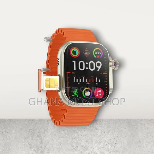 iPhone Sim Slot Smartwatch (Apple Logo) Premium(843354)