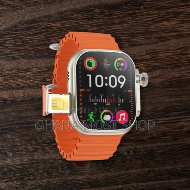 iPhone Sim Slot Smartwatch (Apple Logo) Premium(989786)