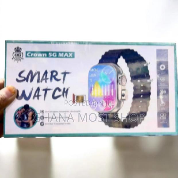 Crown 5g Max Smart Watch Sim Card Slot Ultra Long Life(293738) photo 2