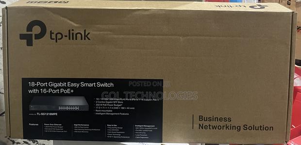 Tp-Link 18-Port Gigabit Easy Smart Switch With 16-Port Poe+ photo 2