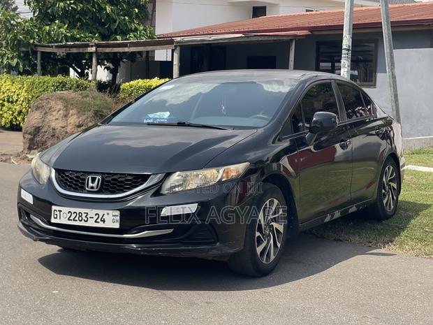 Honda Civic Sedan EX 2013 Black