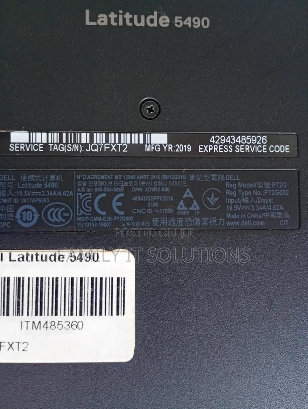 Laptop Dell Latitude 5490 8GB Intel Core I5 SSD 128GB photo 5
