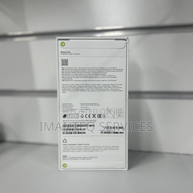 New Apple iPhone 17 Pro 256 GB Blue photo 2