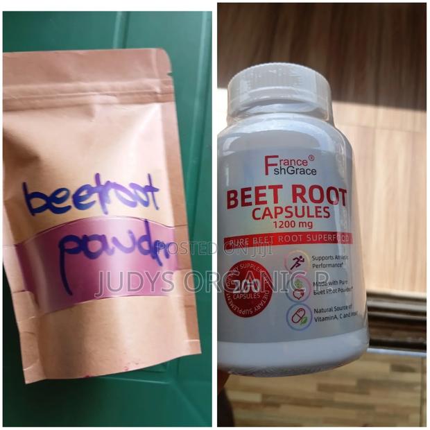 Beetroot Powder Capsules( Powder Ghc60,Caps Ghc380) · Photo 2