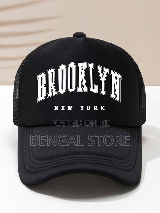 Black Brand New Brooklyn Trucker Cap