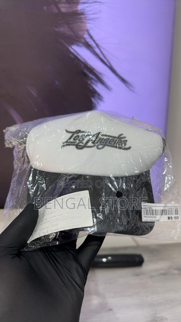 Brand New Black Los Angeles Trucker Cap photo 2