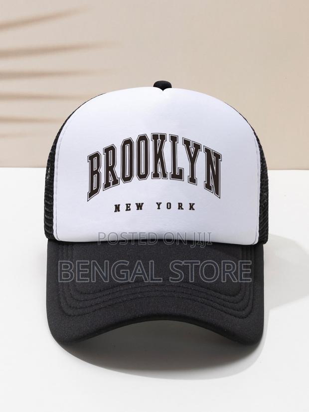 Black and White Brand New Brooklyn Cap