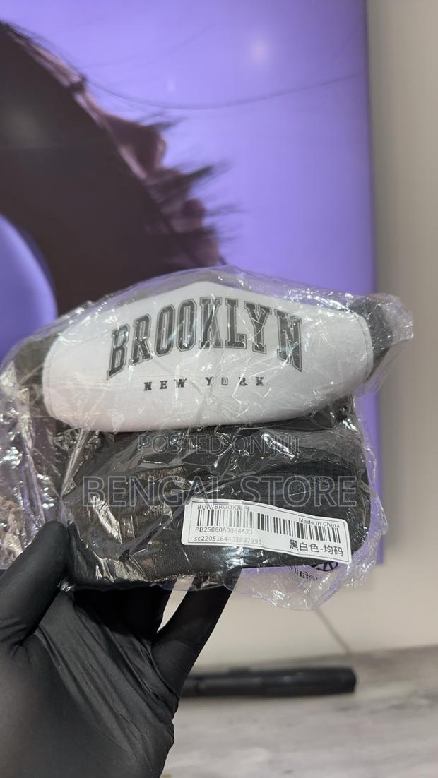 Black and White Brand New Brooklyn Cap photo 2