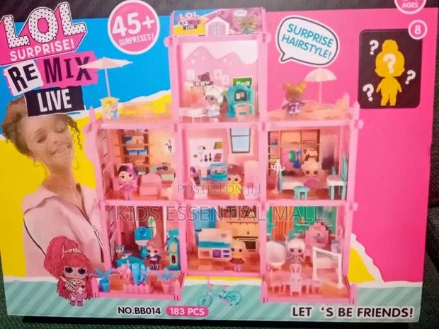 Lol Surprised Dollhouse for Kids