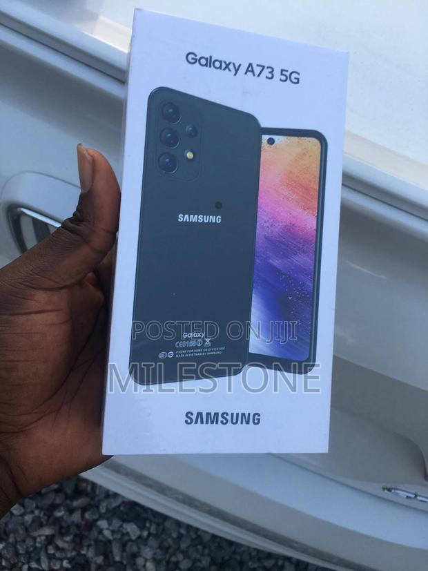 New Samsung Galaxy A73 5G 256 GB Black
