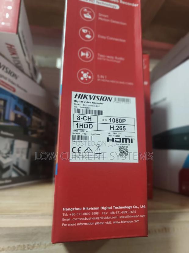 Hikvision DVR 8 Channel 2mp 1080p Two Ways Audio · Photo 2