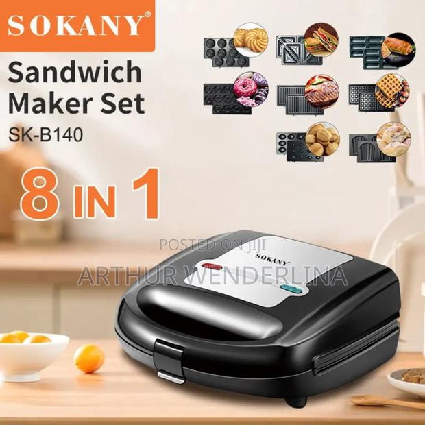 Sokany Sandwich Maker 8 in 1 photo 14