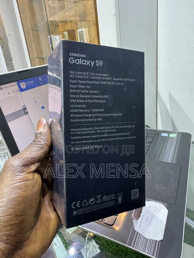 New Samsung Galaxy S9 64 GB Purple