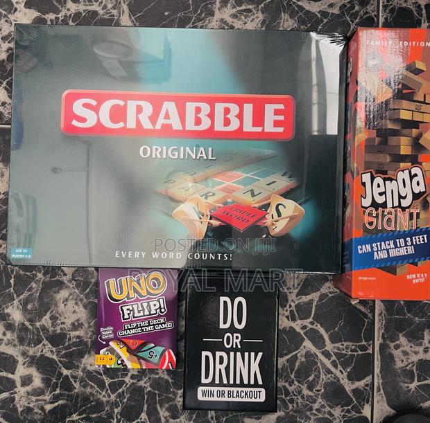 Jenga + Uno + Scrabble + Do or Drink Game · Photo 2