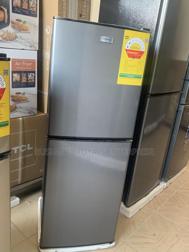 The Compact Cooling Companion: Nasco 116l Bottom Freezer Refrigerator