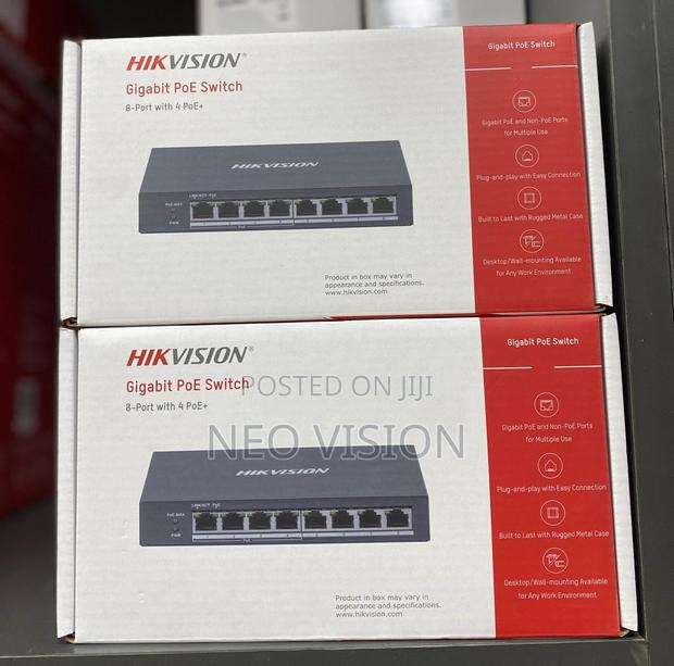 Hikvision 8-port Gigabit With 4-poe Switch