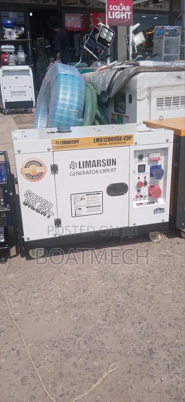 12kva and 10ka Limarsun Diesel Super Silent Generator photo 2