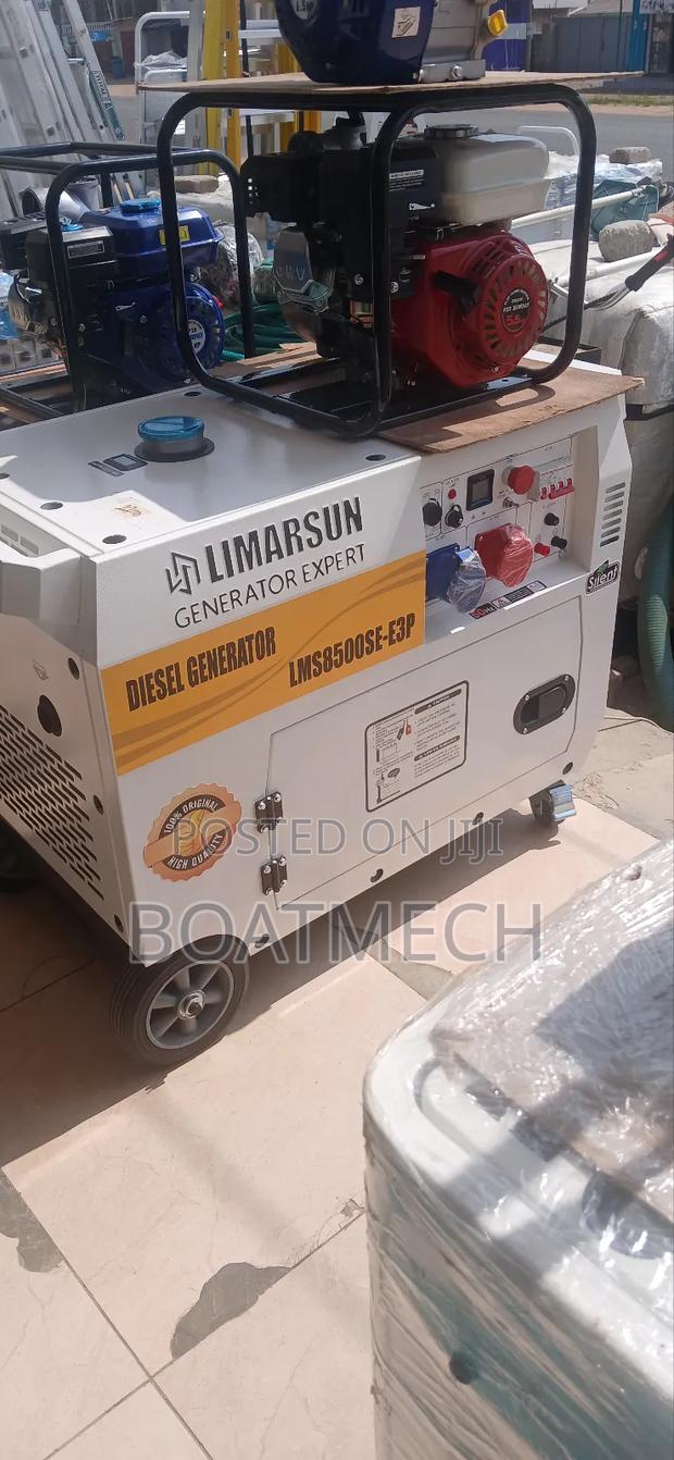 12kva and 10ka Limarsun Diesel Super Silent Generator photo 3