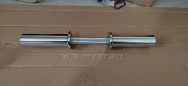 Olympic Dumbbells Bar 2pcs With Locks photo 2